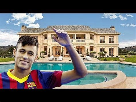 Neymar pictured leaving his barcelona house before joining psgcredit: Neymar JR. House (inside and outside) - 2017 - YouTube