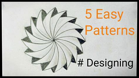 5 Easy Patterns Easy Tricks To Draw Patterns Youtube