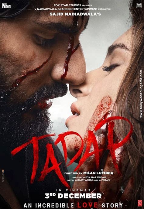 Tadap First Look Bollywood Hungama