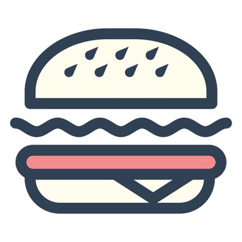 Html answers related to hamburger icon svg. Burger fast food stroke icon - Transparent PNG & SVG ...