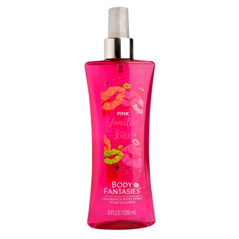 Body Fantasies Pink Vanilla Kiss Fantasy Body Spray 236ml Watsons