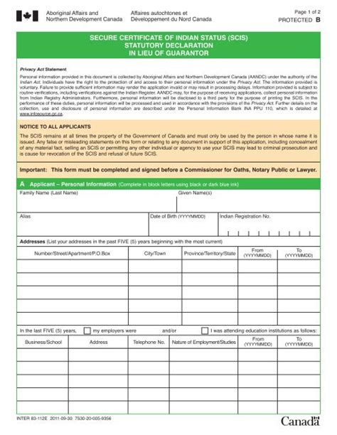 You can't use the same references on the statutory declaration in lieu of guarantor form that you included on your passport. Canada Notary Form - Free Affidavit Form Sample Pdf Word Affidavit Form Sample Daily Roabox ...