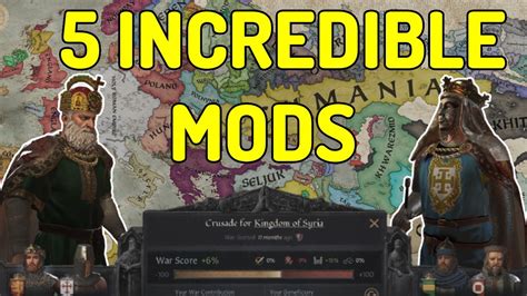 5 Of The Best Crusader Kings 3 Mods Again Ck3 Mods Youtube