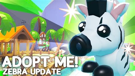 How To Get Zebra In Adopt Me Roblox Adopt Me Egg Update Release Youtube