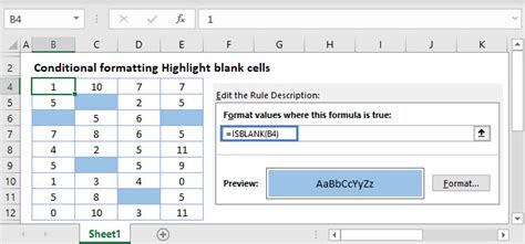 Highlight Blank Cells Conditional Formatting Automate Excel