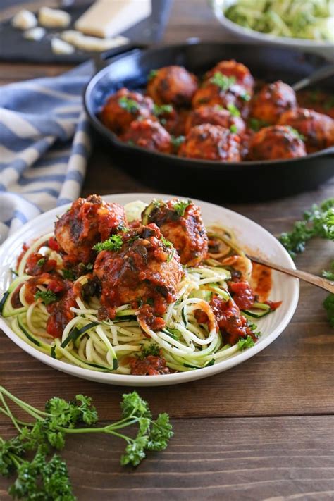 Ok, so there is a little bit of preparation and some stirring of pots required for this recipe, but once you've tried the delicious richness and depth of flavour of the sauce that accompanies the meatballs, you won't want to go back to a shop bought version again. Quick and Easy Turkey Meatballs (with a Paleo Option ...