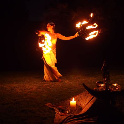 More Fire Spinning ~ Lindsay Larue Arnold Solstice Celebration