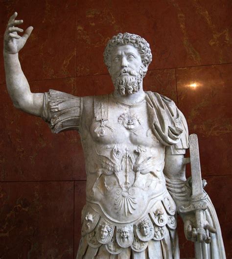 Ancient Roman Sculpture Of Marcus Aurelius 161 180 Ad Currently