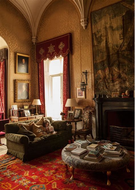 Drawing Room At Lismore Castle County Waterford Country House