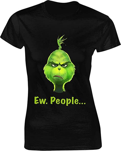 The Grinch Womens T Shirt Cute Short Sleeve Novelty Tees