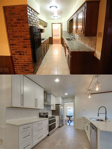 These kinds of ideas can be great references of how you will improve your galley kitchen in the best way. Kitchen Remodel Before and After Pictures - Galley Kitchen ...
