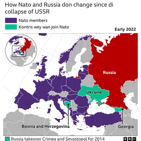 ukraine crisis five maps to explain russian invasion bbc news pidgin