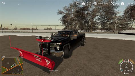 Fs19 2020 Chevy Silverado Plow Truck Mod V10 Farming Simulator 19