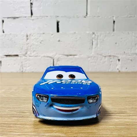 Disney Pixar Diecast Cars 3 Dud Throttleman Mood Springs 33 Piston Cup