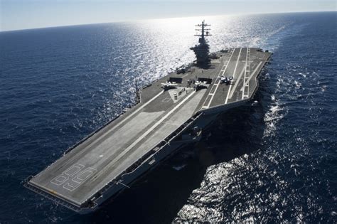 Americas New Aircraft Carriers Will Use Lasers To Annihilate Missiles