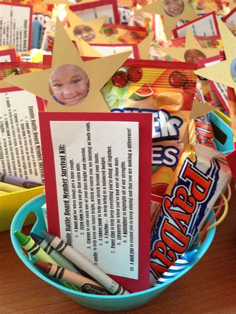 Gift ideas for outgoing board members. Board Member Survival Kit | Teacher survival, Survival ...