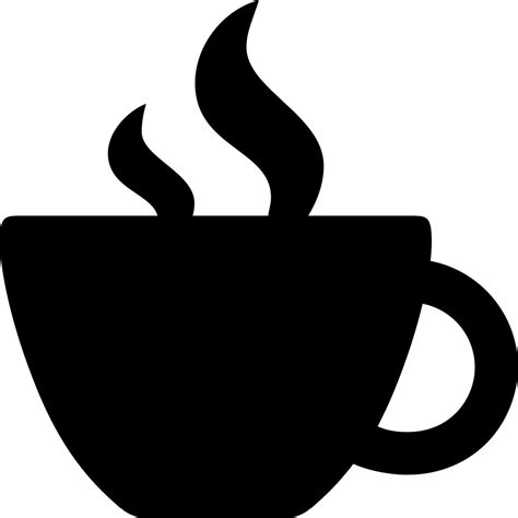 Download Svg Silhouette Coffee Cup Image Black And White Library