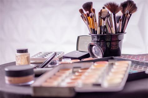 Gambar Sikat Kuas Makeup Keindahan Kosmetik Material Property