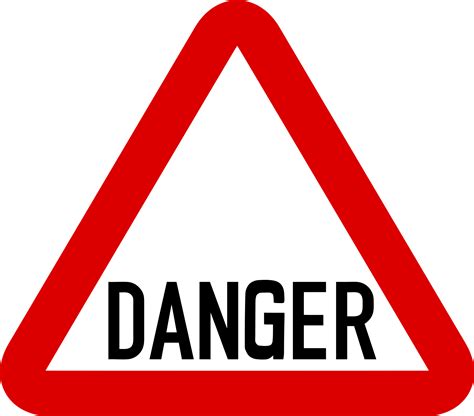 Free Danger Sign Download Free Danger Sign Png Images Free Cliparts