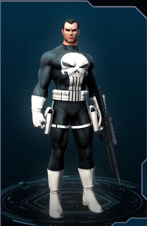Marvel Heroes Punisher Classic Costume The Video Games Wiki
