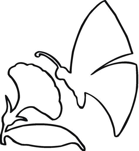 Free printable butterfly coloring pages for kids. Butterfly Outline Clipart | Free download on ClipArtMag