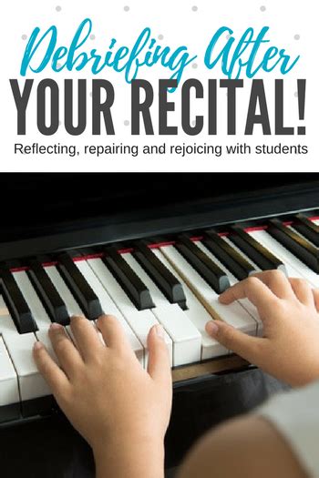 What Should You Do After Your Piano Recital These 6 Things Teaching