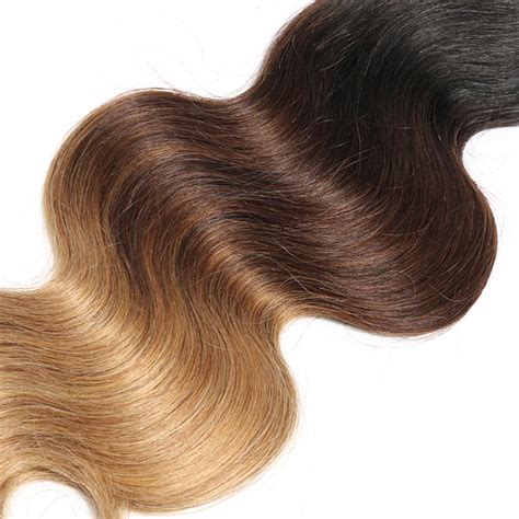 Jesvia Hair 1b427 Tone Ombre Color Hair Body Wave