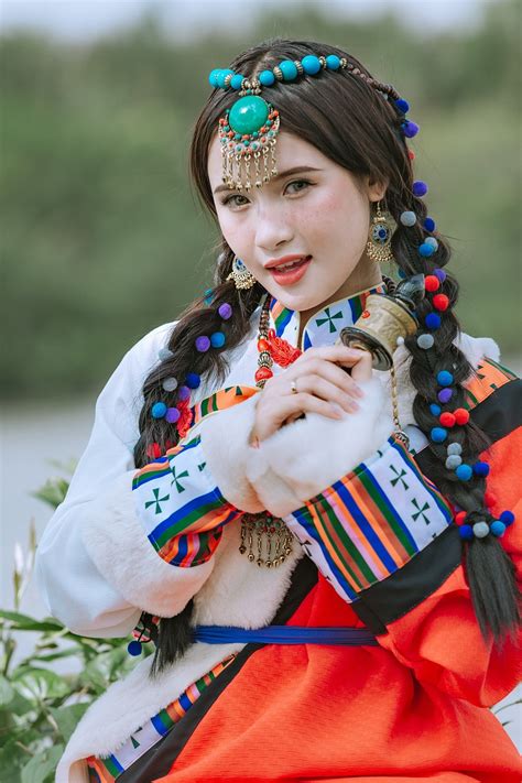 Mongolian Girl Traditional Clothes Free Photo On Pixabay Pixabay