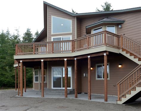 Specializing in residential new home construction & improvements. Silverdale - Northwest Traditional - Deck - Seattle - by ...