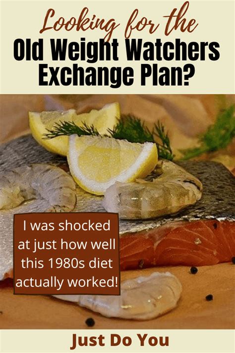 Looking For The Old Weight Watchers Exchange Plan