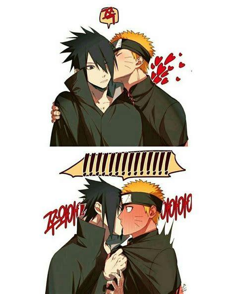 Naruto And Sasuke Kiss Fanfiction Narucrot