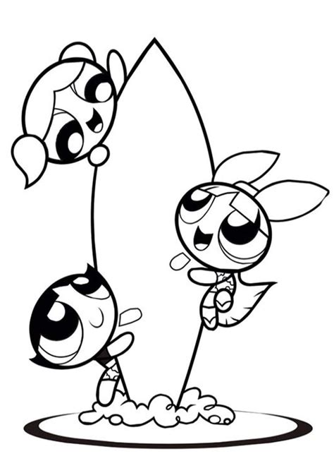 Free Easy To Print Powerpuff Girls Coloring Pages Coloring Pages