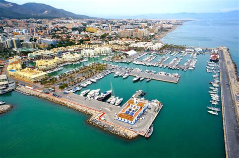 Puerto Marina Benalmadenadrone Aerial Photography Marbella Costa Del