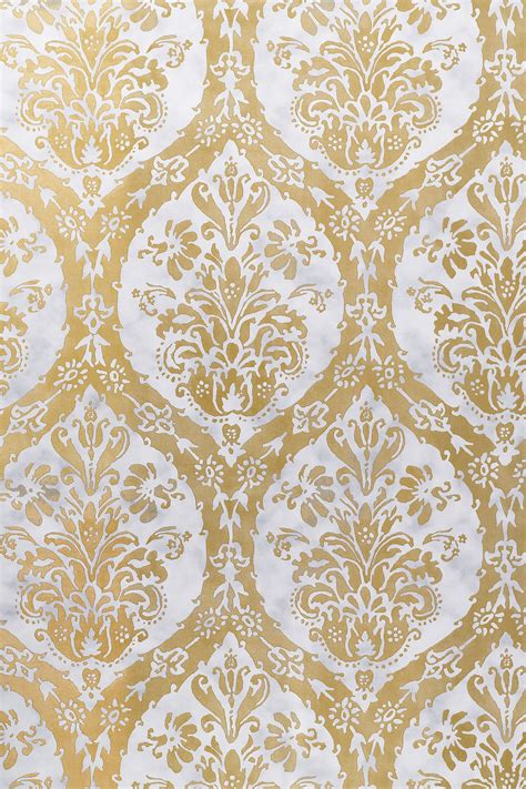 Gold Foil Wallpaper Decor