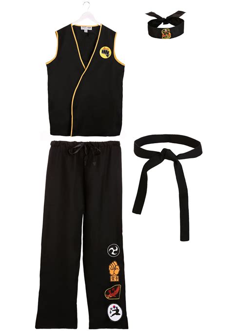 The simple imagery of him donning the gi and headband once more while performing miyagi's kata is enough to give any fan goosebumps. Plus Size Cobra Kai Costume | Karate Kid Costume | Exclusive