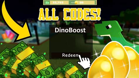 All Codes In Dinosaur Zoo Roblox Youtube