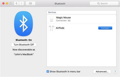 Your mac will search for the device. Set up AirPods with your Mac and other Bluetooth devices ...