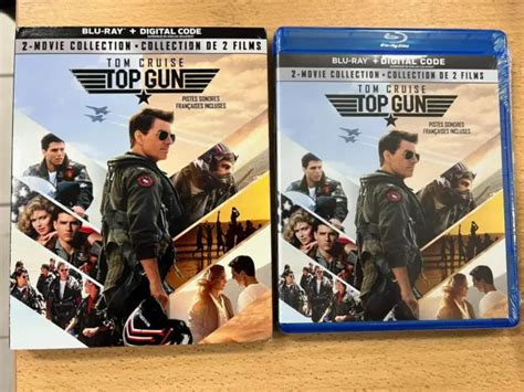 Top Gun 2 Movie Collection Blu Ray Digital Code New Factory Sealed