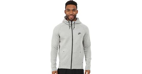 Nike Tech Fleece Aw77 10 Full Zip Hoodie In Gray For Men Lyst