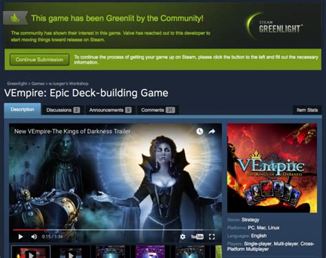 GREENLIT image - VEmpire: Epic Deck-building Game - Mod DB
