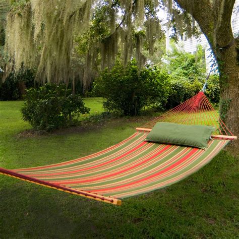 Large Quilted Fabric Hammock In Trellis Garden Dfohome