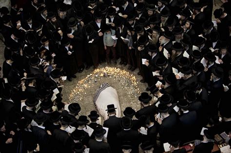 Thousands Attend Funeral Of Ultra Orthodox Leader The Times Of Israel