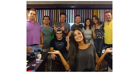 Faustão na bandglobo/fábio rocha e reprodução. A apresentadora do 'Pânico na Band' deu entrevista à rádio ...