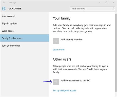 如何在 Windows 10 中添加新用户 Mspoweruser