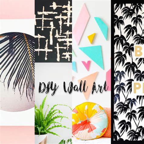 5 Diy Art Projects Thatll Make Your Walls Pop Love Maegan