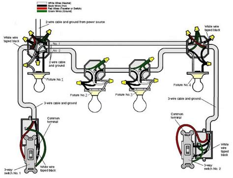 Double 3 Way Switch Wiring Diagram Wiring Diagram