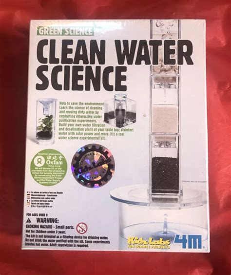 Green Science Clean Water Science Kidz Labs Fun Science Products 4m
