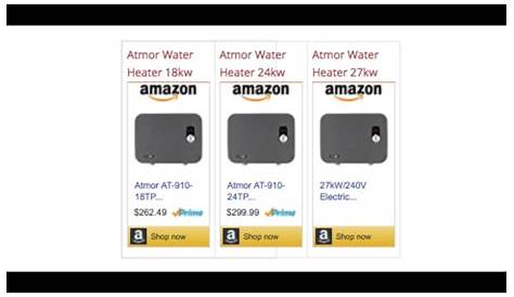 Atmor Tankless Water Heater Review | Rate | Sale - YouTube