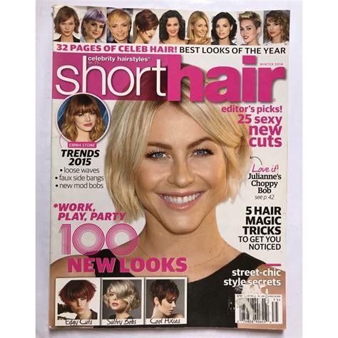 Short Hair Celebrity Hairstyles Magazine Shopee Philippines