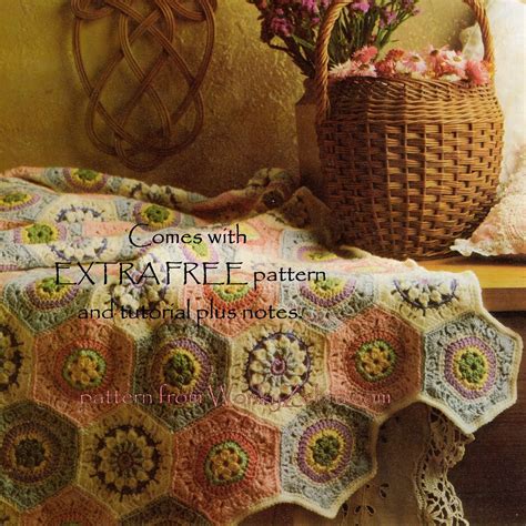 Vintage Crochet Pattern 224 Pdf Afghan Pattern From By Wonkyzebra
